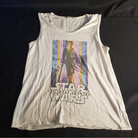 Star‎ Wars The Force Awakens Junk Food Sleeveless Tank Top Small - Picture 1 of 5